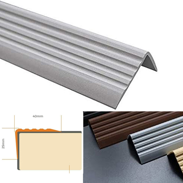 Self Adhesive Bullnose Stair Nosing Rubber Angle Step Edge Trim