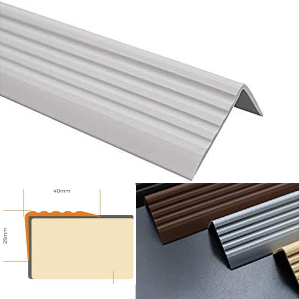 Self Adhesive Bullnose Stair Nosing Rubber Angle Step Edge Trim