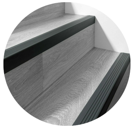 Premium bullnose stair nosing for safe, stylish stairs for UK