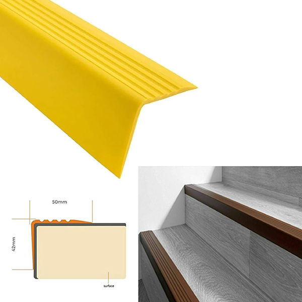 Bullnose Stair Nosing Non Slip Rubber Angle Step Edge