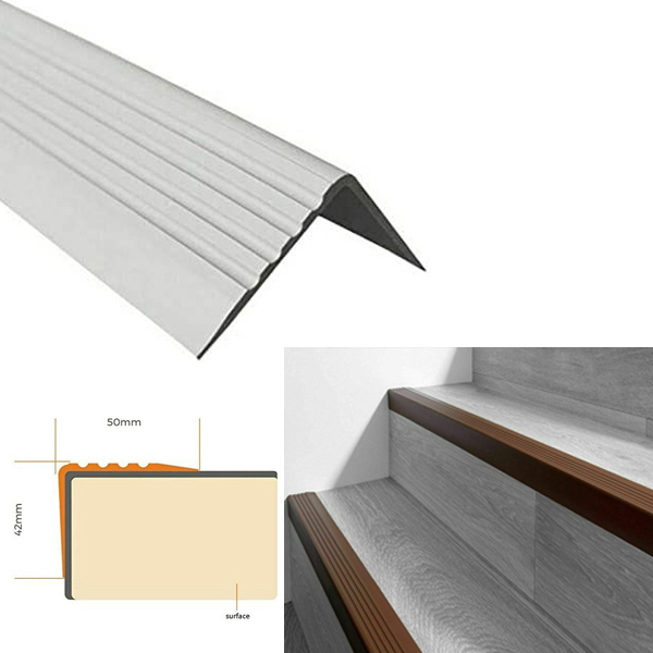 Bullnose Stair Nosing Non Slip Rubber Angle Step Edge