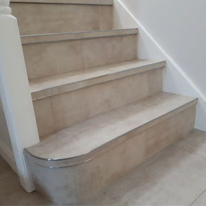 Premium bullnose stair nosing for safe, stylish stairs for UK