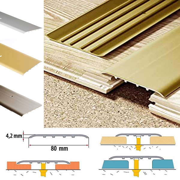 Aluminium Door Bars Threshold Carpet Cover