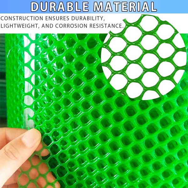 Chicken Wire Plastic Mesh Roll Fencing Poultry Breeding Netting