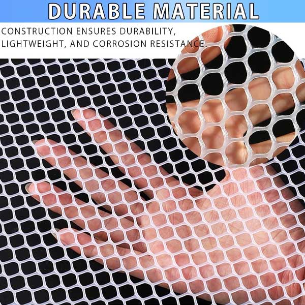 Chicken Wire Plastic Mesh Roll Fencing Poultry Breeding Netting