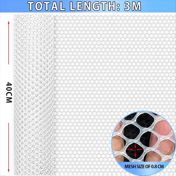 Chicken Wire Plastic Mesh Roll Fencing Poultry Breeding Netting