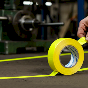 Cloth Tape Adhesive Hi Vis Fluorescent Yellow