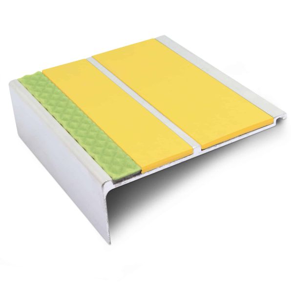 Commercial Stair Nosing 91mm x 32mm With PVC Insert step edge Protection