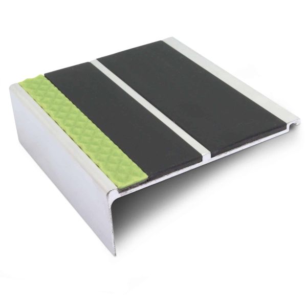 Commercial Stair Nosing 91mm x 32mm With PVC Insert step edge Protection