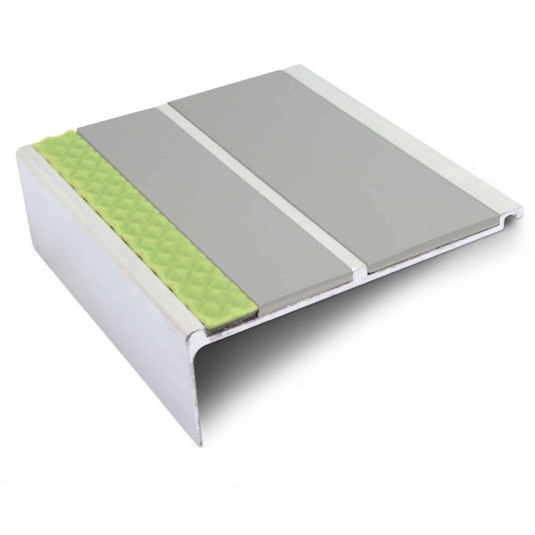 Commercial Stair Nosing 91mm x 32mm With PVC Insert step edge Protection