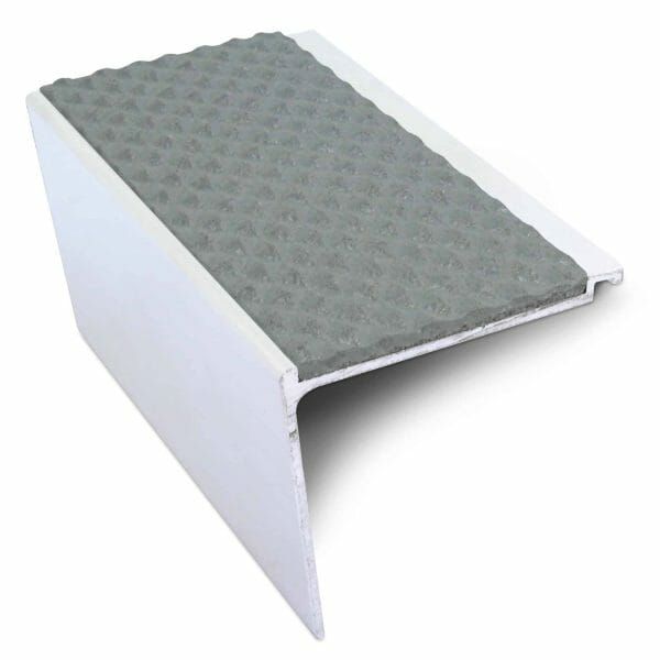 Commercial Stair Nosing 60mm x 55mm With Non Slip PVC Insert Tredsafe 