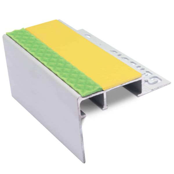 Commercial Stair Nosing 10mm Flooring Slimline Non Slip Stair Nosing Heavy Duty 