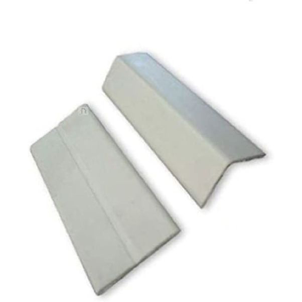 Corner Wall Protector White Plastic Flexi Protection Angle