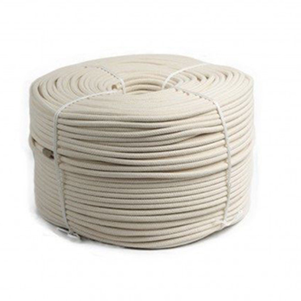 Cotton Braided Rope Ideal For Laundry, Versatile For Use As A Cord, Pulley, Or Handle For Bags.