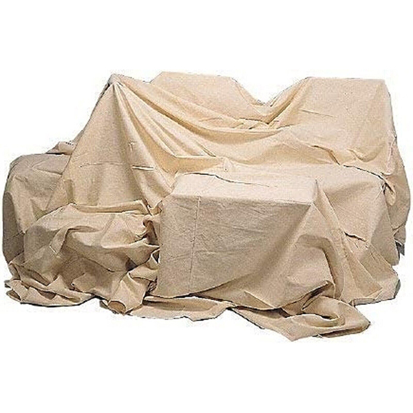 Heavy Duty Cotton Dust Sheet Large Decorating Paint Protection Twill Cover