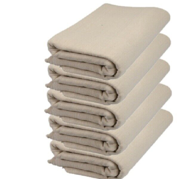 Highly Absorbent Cotton Dust Sheets For Decorating - Large Sheets