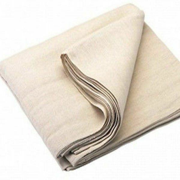 Durable Cotton Twill Dust Sheet Cover For Builder Decorating