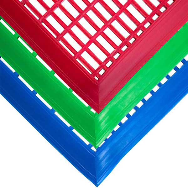 Cross Ribbed Swimming Pool PVC Mat