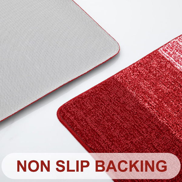 Dirt Trapper Door Mat, Super Absorbent Washable Non-Slip Soft Floor Mats For Inside