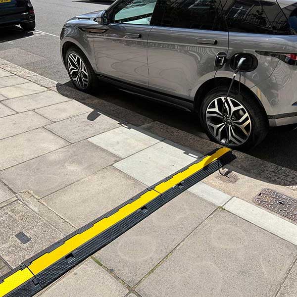 Dual Channel Pavement Cable Protector