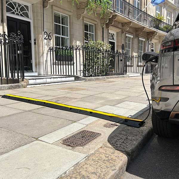 Dual Channel Pavement Cable Protector