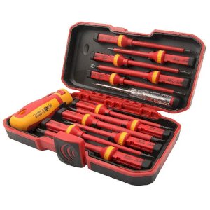 Insulated Screwdriver Hand Tool Kit - 13 Pieces