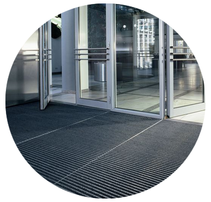 Premium entrance mats for safe & clean UK space