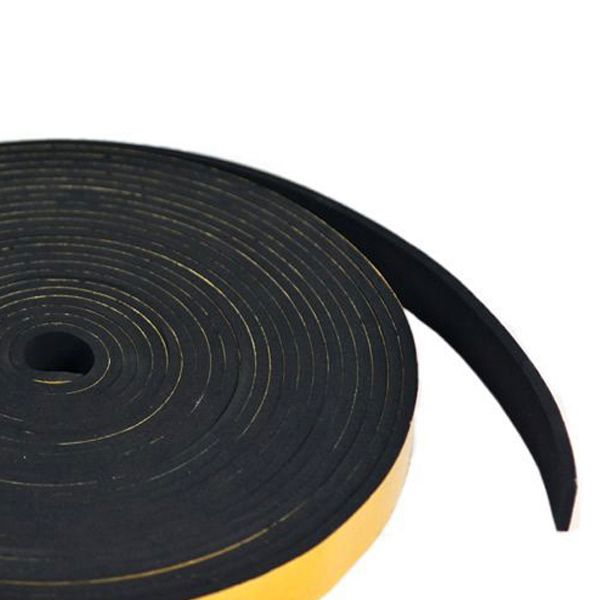 Expanded Neoprene Sponge Strip Self Adhesive