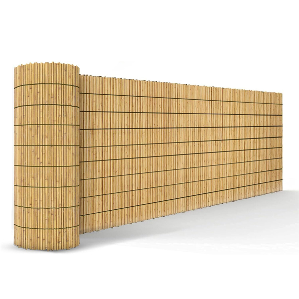 Fencing Split Bamboo Privacy Screening Rolls Natural Garden Outdoor