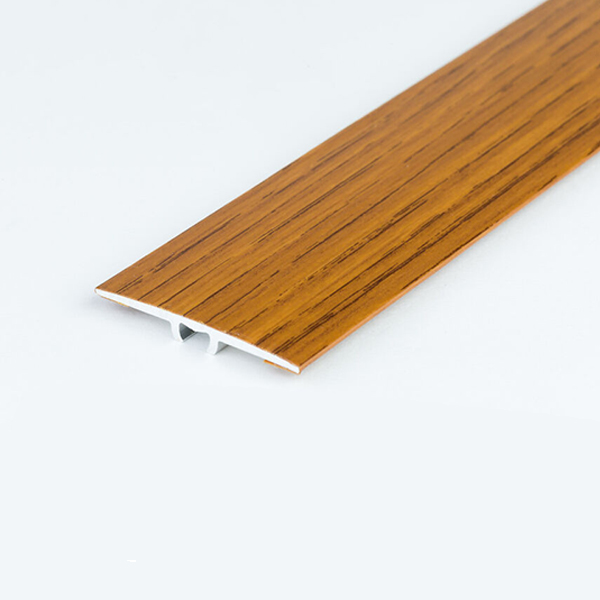 35mm Flat Aluminium Wood Effect Door Edging Bar Trim Threshold Laminate