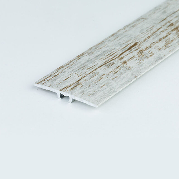 35mm Flat Aluminium Wood Effect Door Edging Bar Trim Threshold Laminate