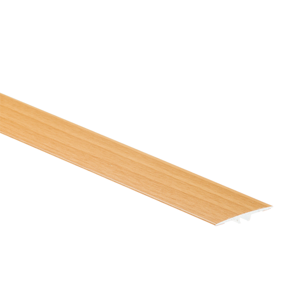 35mm Flat Aluminium Wood Effect Door Edging Bar Trim Threshold Laminate