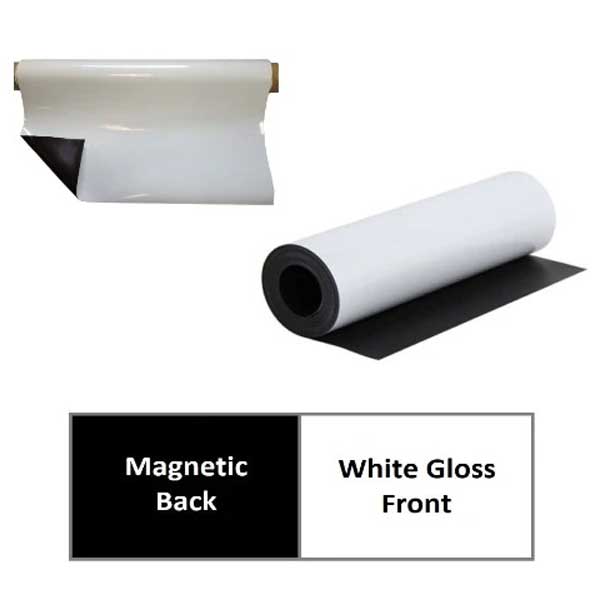 Flexible Magnetic Sheeting Rolls - 1m x 1m