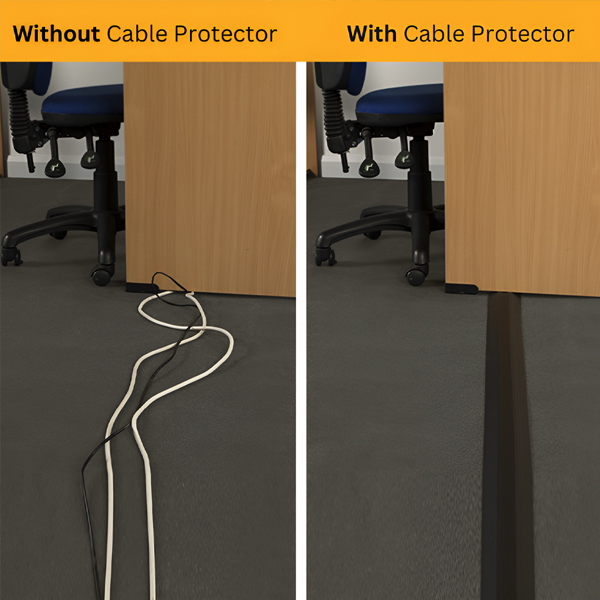 Floor Cable Cover Keeping Your Wires Neat and Your Space Safe