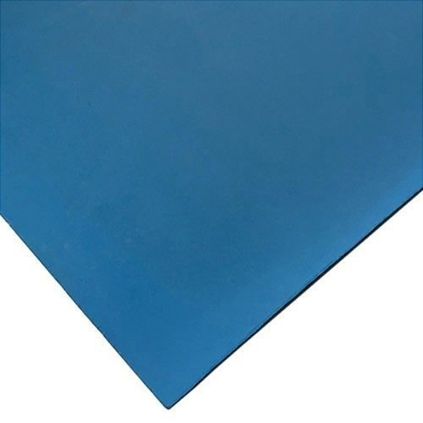 Fluorosilicone Rubber Sheet Blue 3.2mm Thick