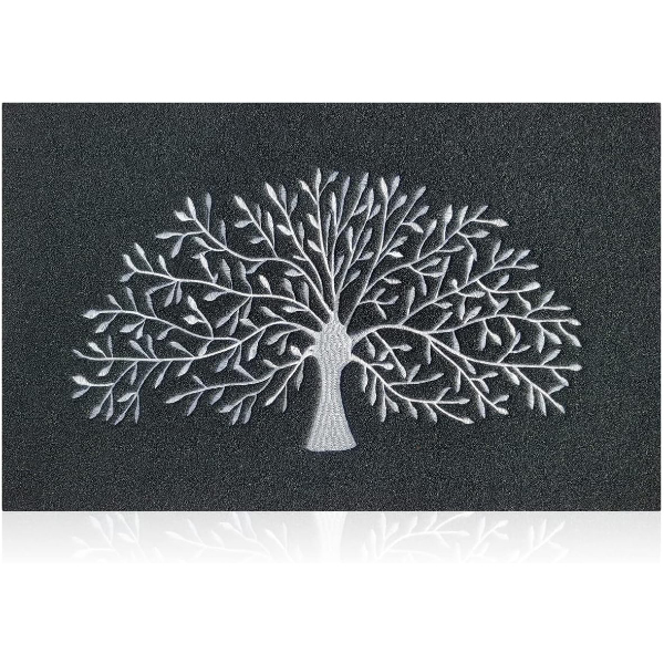 Non Slip Rubber Backing Tree of Life Welcome Mats - Entrance Decor For Outdoor