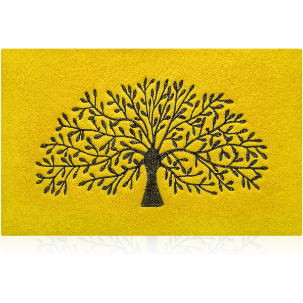 Non Slip Rubber Backing Tree of Life Welcome Mats - Entrance Decor For Outdoor