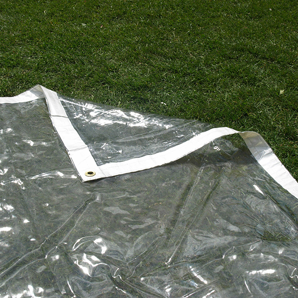 Glass Clear Tarpaulin 320gsm PVC Tarpaulins Waterproof