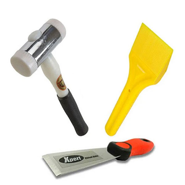 Chisel, Hammer & Glazing Paddle Kit