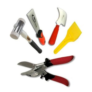 Paddle, Cresent Knife, Putty Chisel, Hammer & Gasket Shears Kit