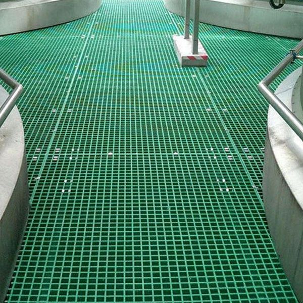 Heavy Duty GRP Grating Non Slip Green