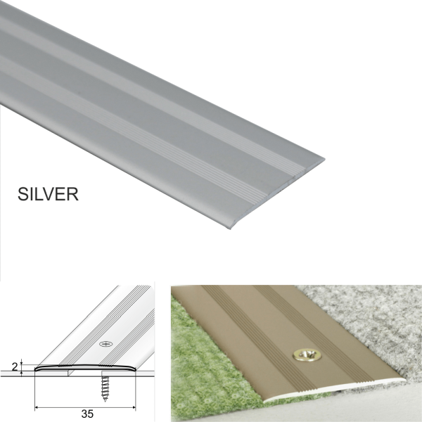 Heavy Duty Aluminum Door Threshold For Carpet Floor