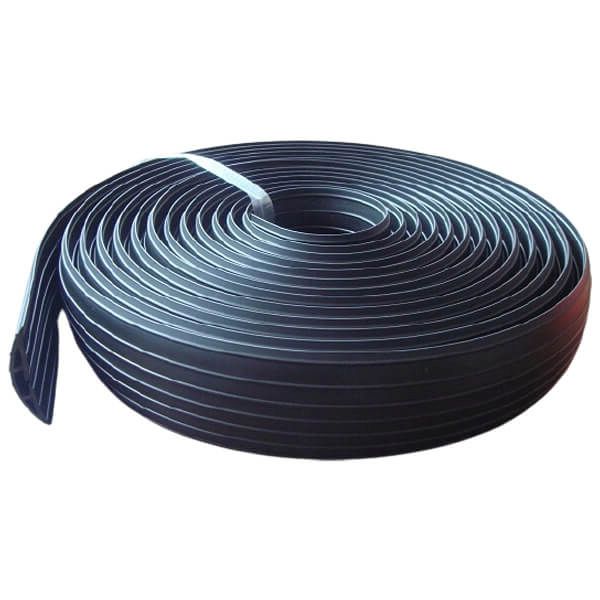 Heavy Duty Black Rubber Floor Cable Protector Wires Safety Cover