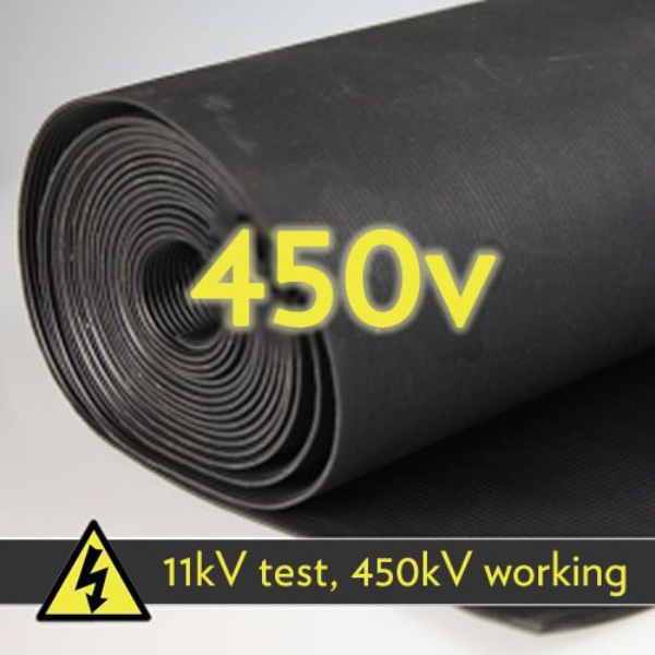 Heavy Duty Electrical Safety Rubber Matting 6mm Thick