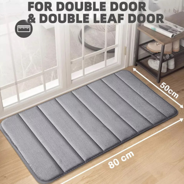 Heavy Duty Non Slip Dirt Trapper Foam Front Entrance Mats For Indoor And Outdoor 