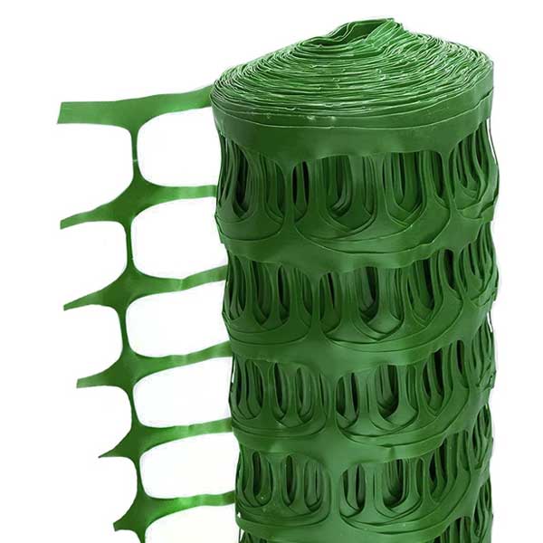 Heavy Duty Green Safety Barrier Reusable Plastic Mesh Fencing