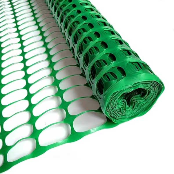 Heavy Duty Green Safety Barrier Reusable Plastic Mesh Fencing