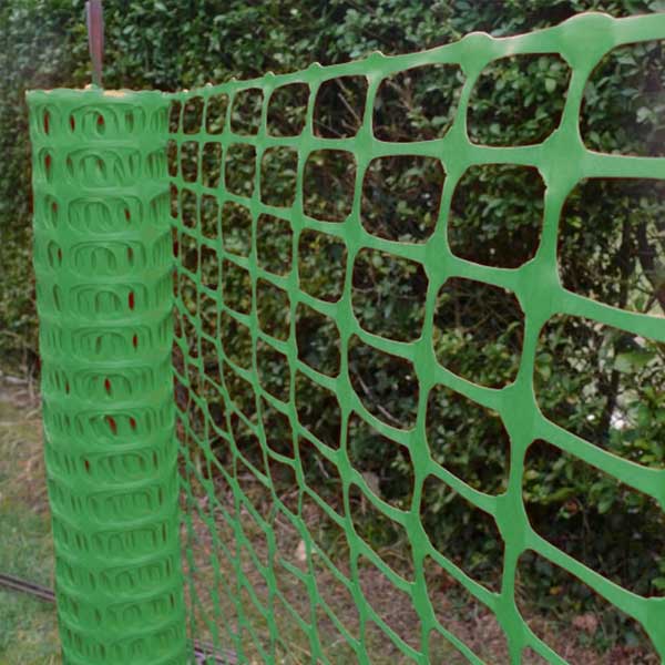 Heavy Duty Green Safety Barrier Reusable Plastic Mesh Fencing