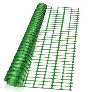 Heavy Duty Green Safety Barrier Reusable Plastic Mesh Fencing