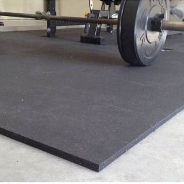 Heavy Duty Gym Floor Mat Dense Rubber Flooring